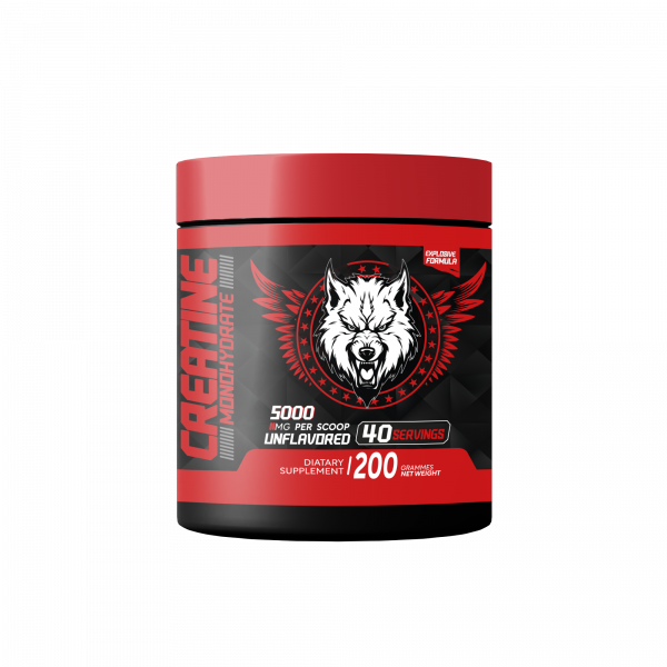 Creatine Monohydrate American wolf 200g