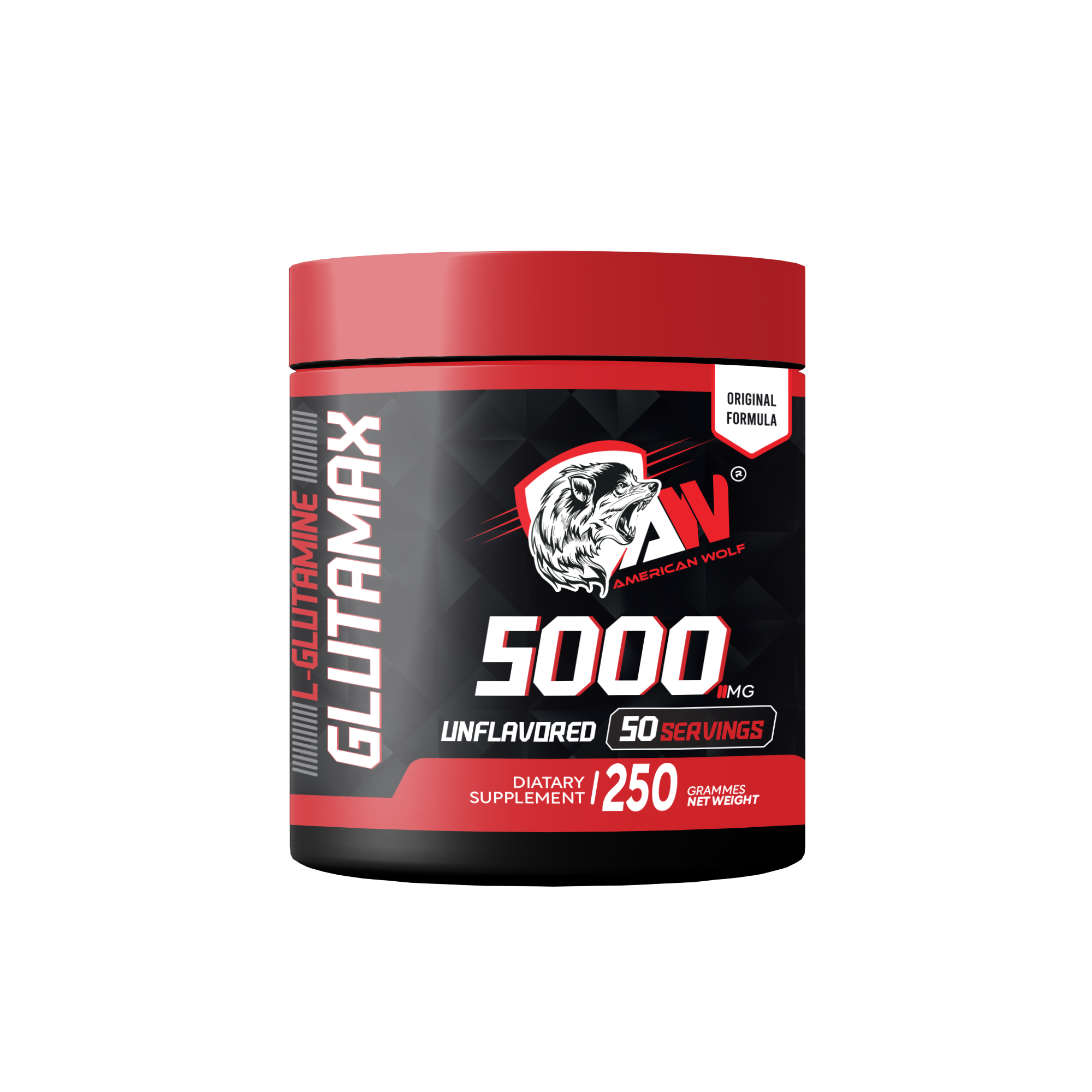 L-GLUTAMINE GLUTAMAX American Wolf 250G