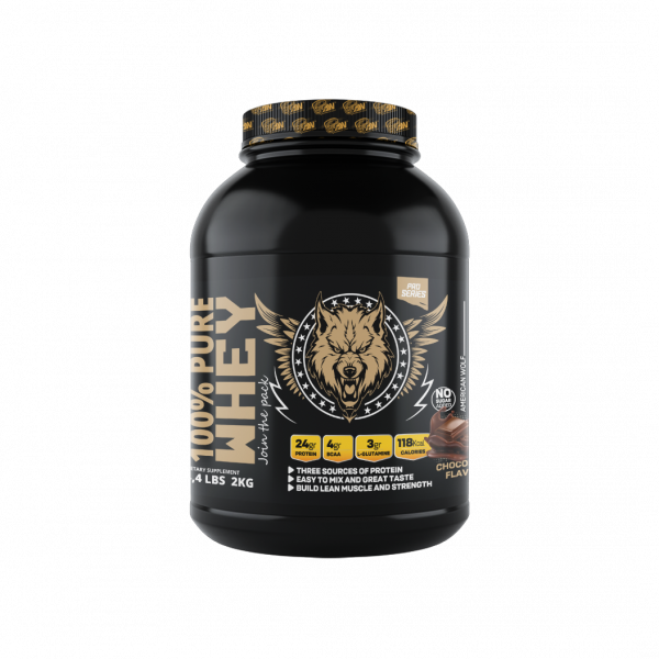 100% PURE WHEY American Wolf Chocolate 2KG
