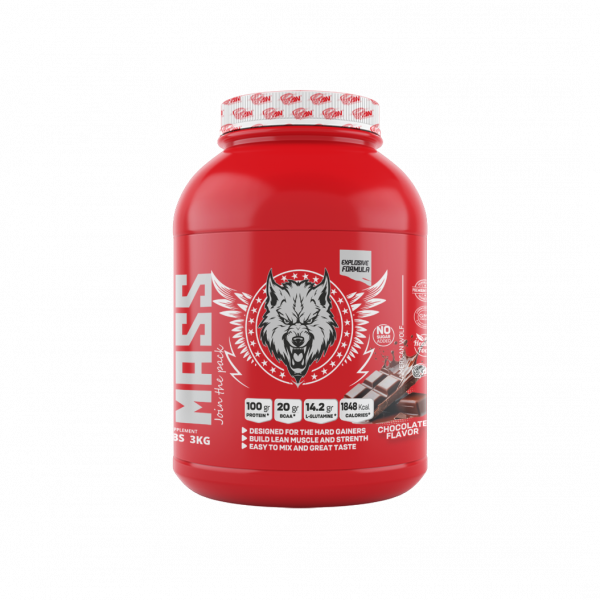 Hard Mass 3kg American Wolf chocolate 3kg