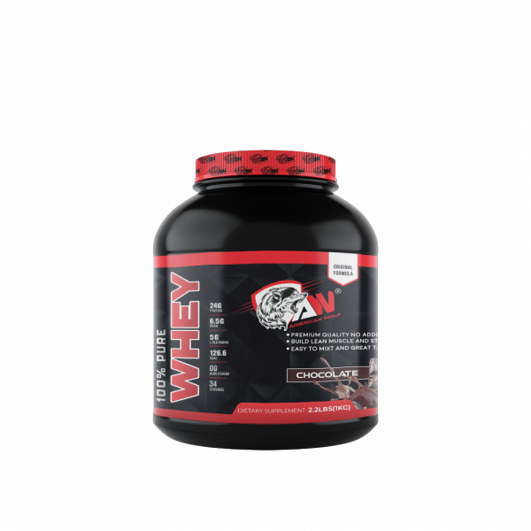 100% PURE WHEY American Wolf Chocolate 1KG