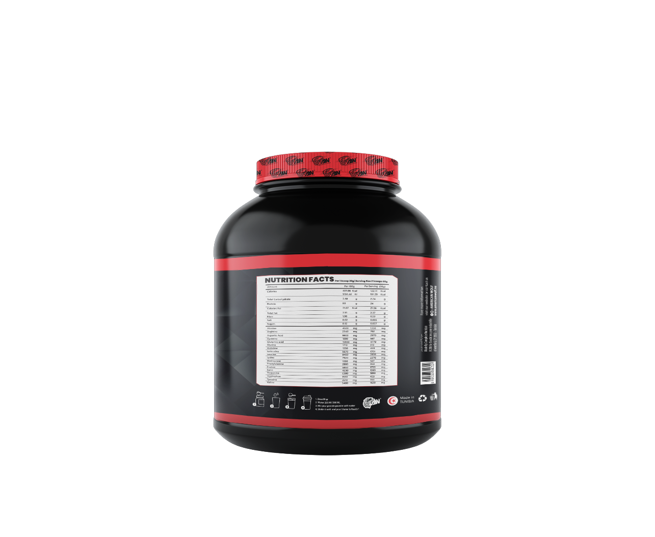 100% PURE WHEY American Wolf Chocolate 1KG