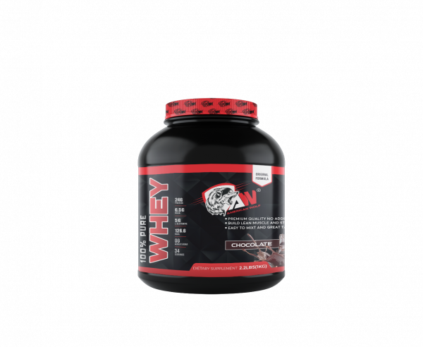 100% PURE WHEY American Wolf Chocolate 1KG
