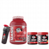 PACK HARD MASS 3KG + EAA 350G + CREATINE MONOHYDRATE 200G + SHAKER