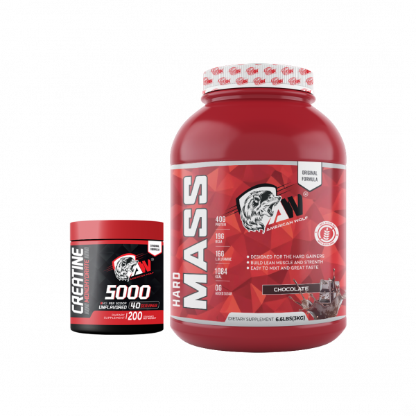 pack hard mass + creatine