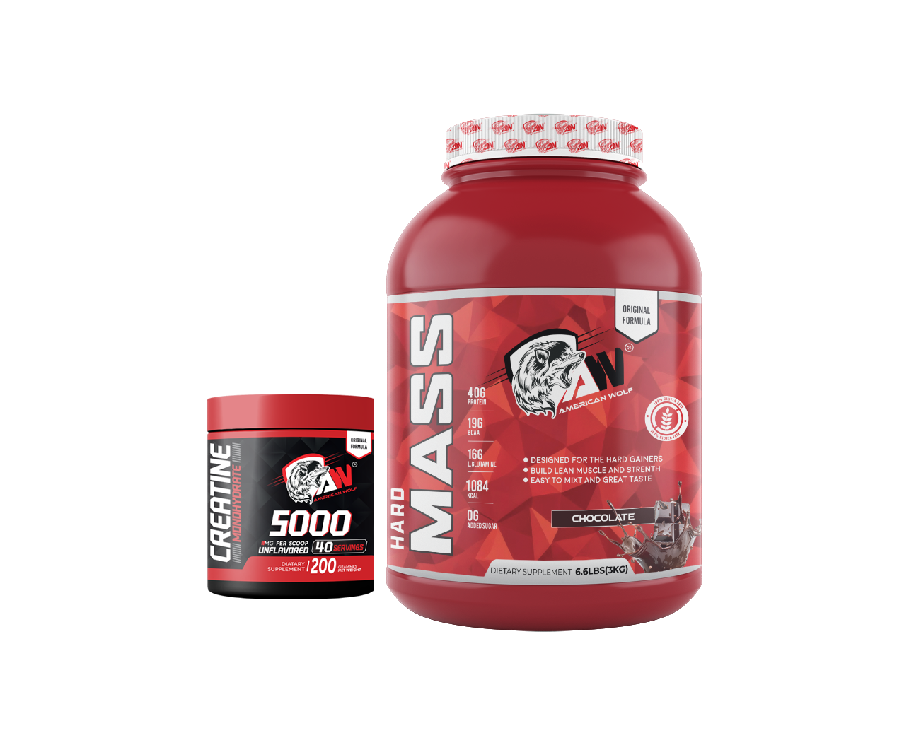 pack hard mass + creatine