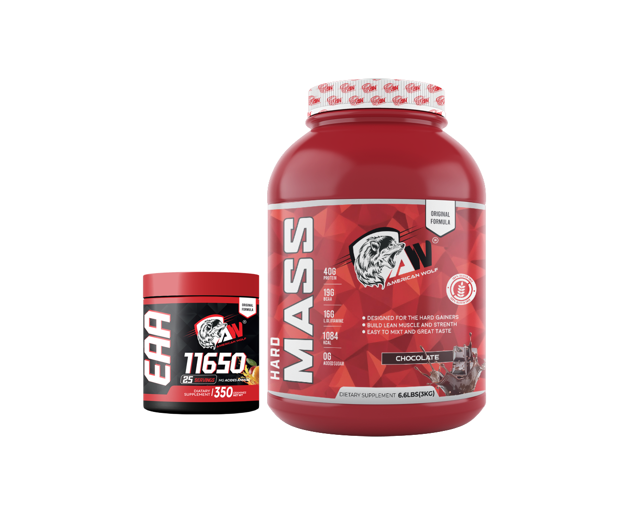 PACK HARD MASS 3KG + EAA 350G